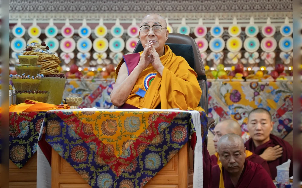 The Dalai Lama said there would be a “structured framework” for his succession and reflected on a “profoundly purposeful and deeply fulfilling” life as spiritual and administrative leaders gathered on Monday to begin celebrations for his 90th birthday.