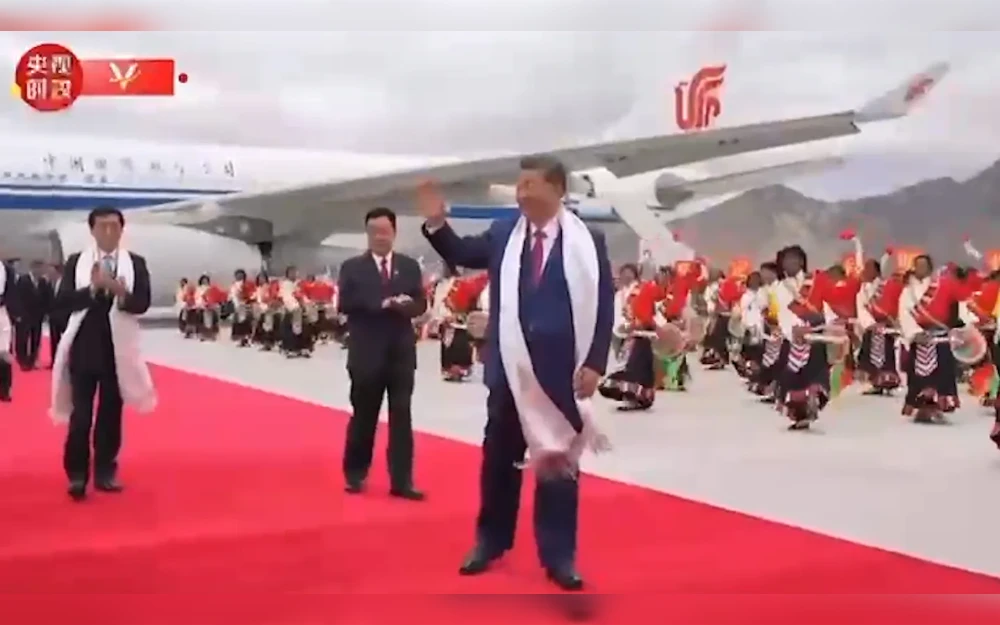 Chinese leader Xi Jinping made a rare visit to Tibet on Wednesday to mark the 60th anniversary of the founding of the Tibet Autonomous Region — the consolidation of Beijing’s long-contested rule over the Himalayan territory.